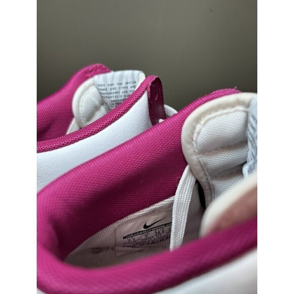 Nike Dunk Sky Hi Bright Magenta Sneakers 528899-502 Black White Wedge 7.5 - Picture 11 of 12